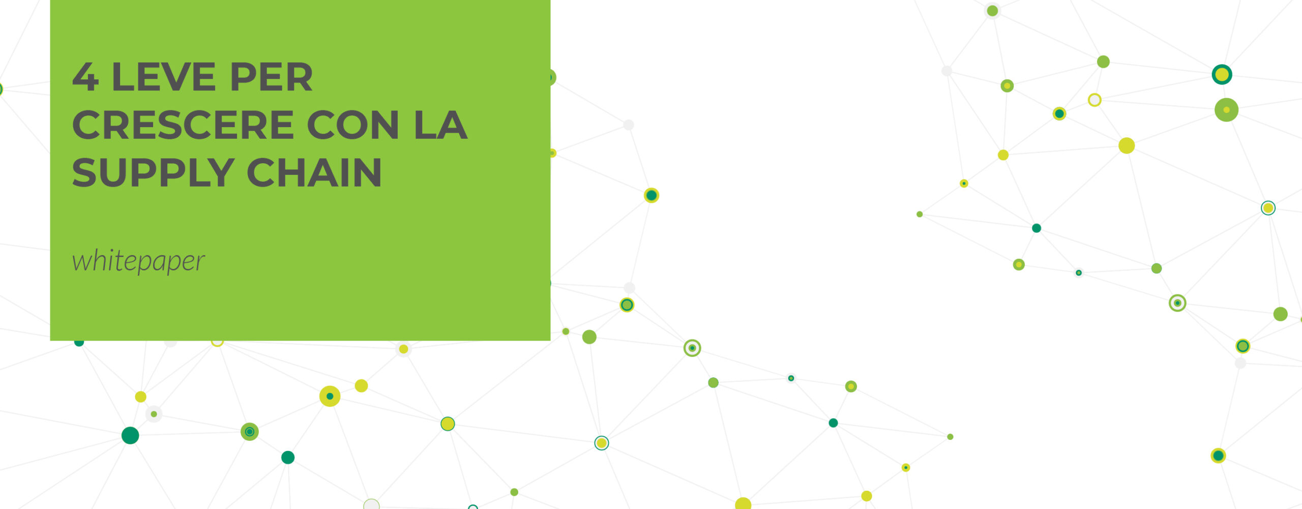 far crescere la supply chain