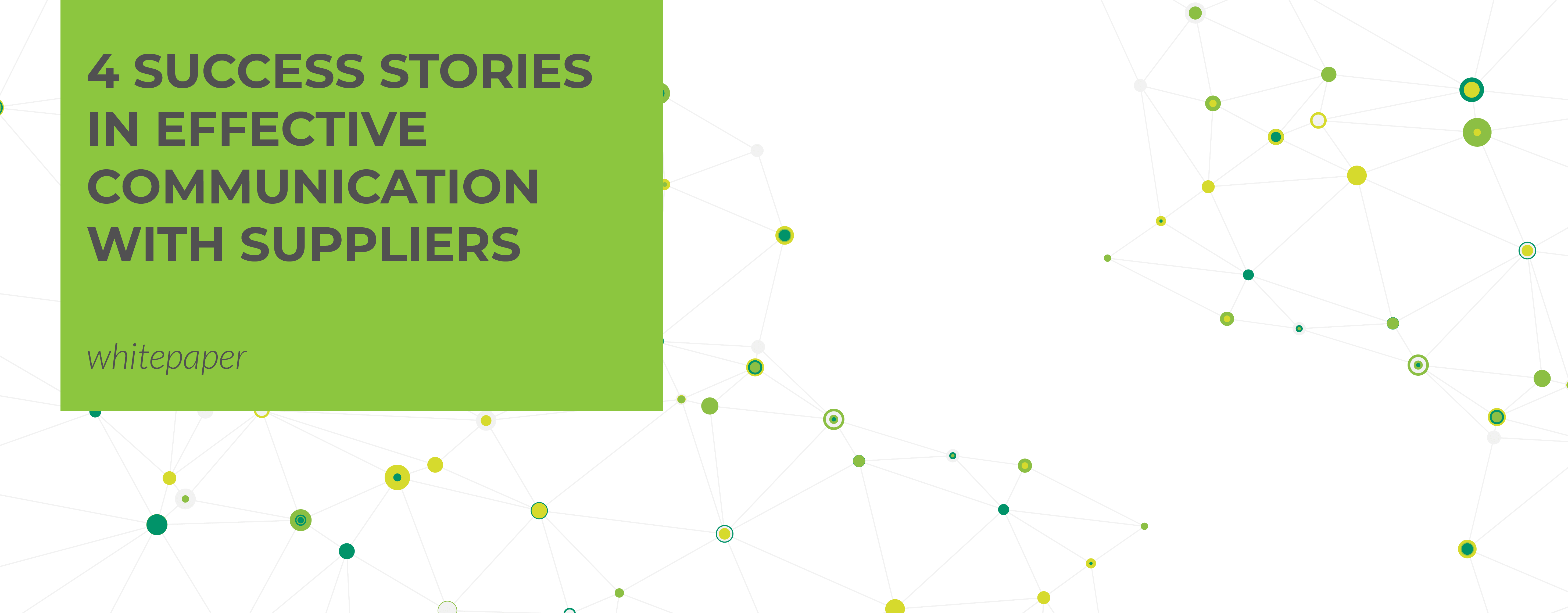 checklist communication customer supplier