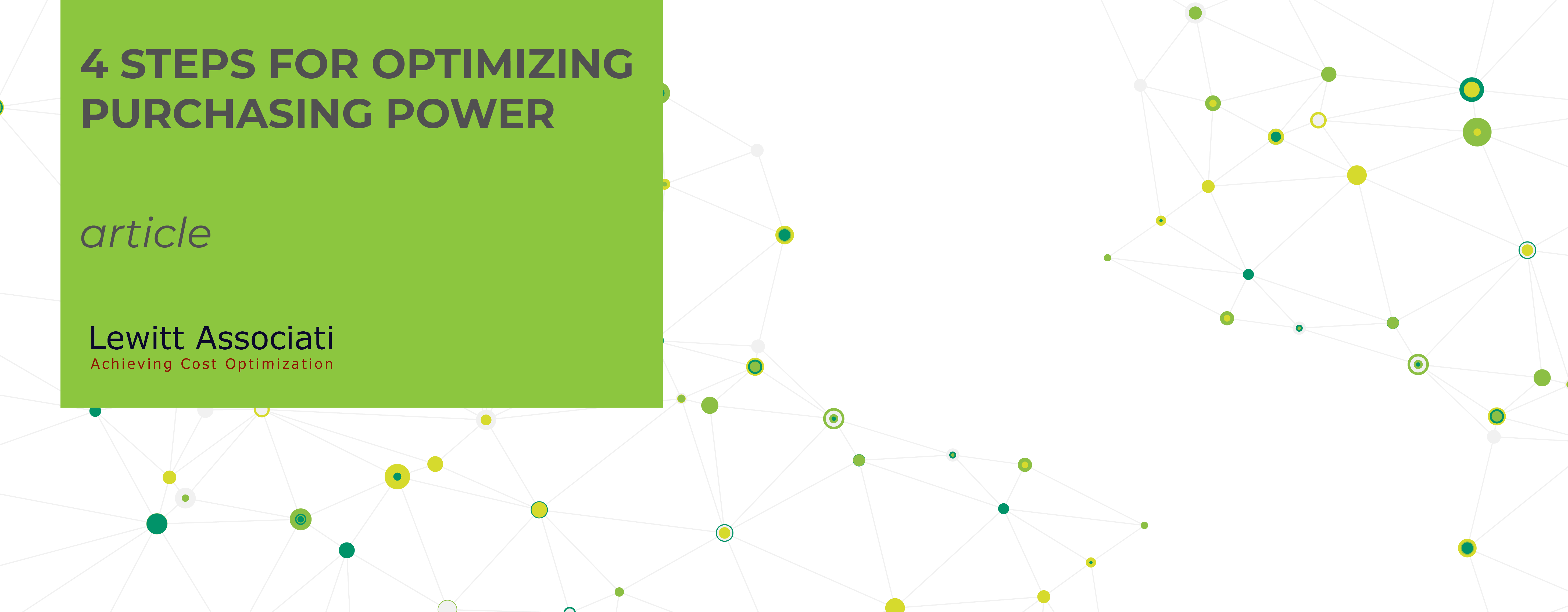 optimizing purchasing power