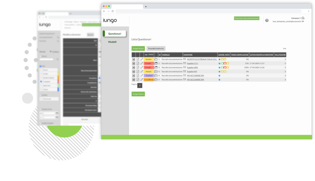 screenshot documentazione