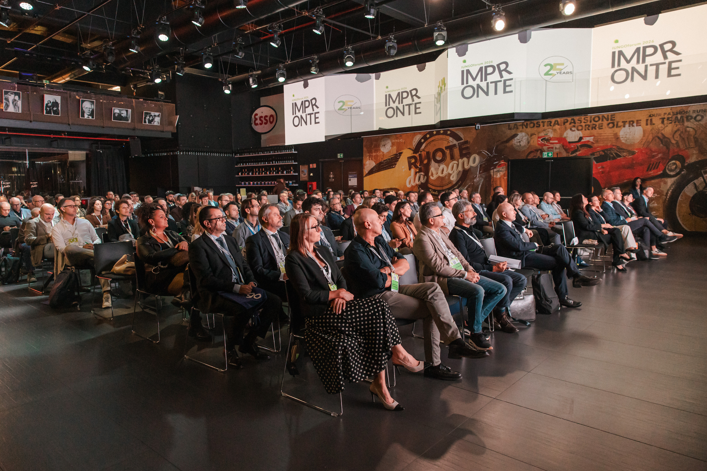 Il pubblico dello IUNGOforum 2026 nella sala di Ruote da Sogno